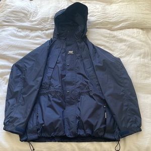 HELLY HANSEN VINTAGE NAVY BLUE XL STREETWEAR WINTER JACKET